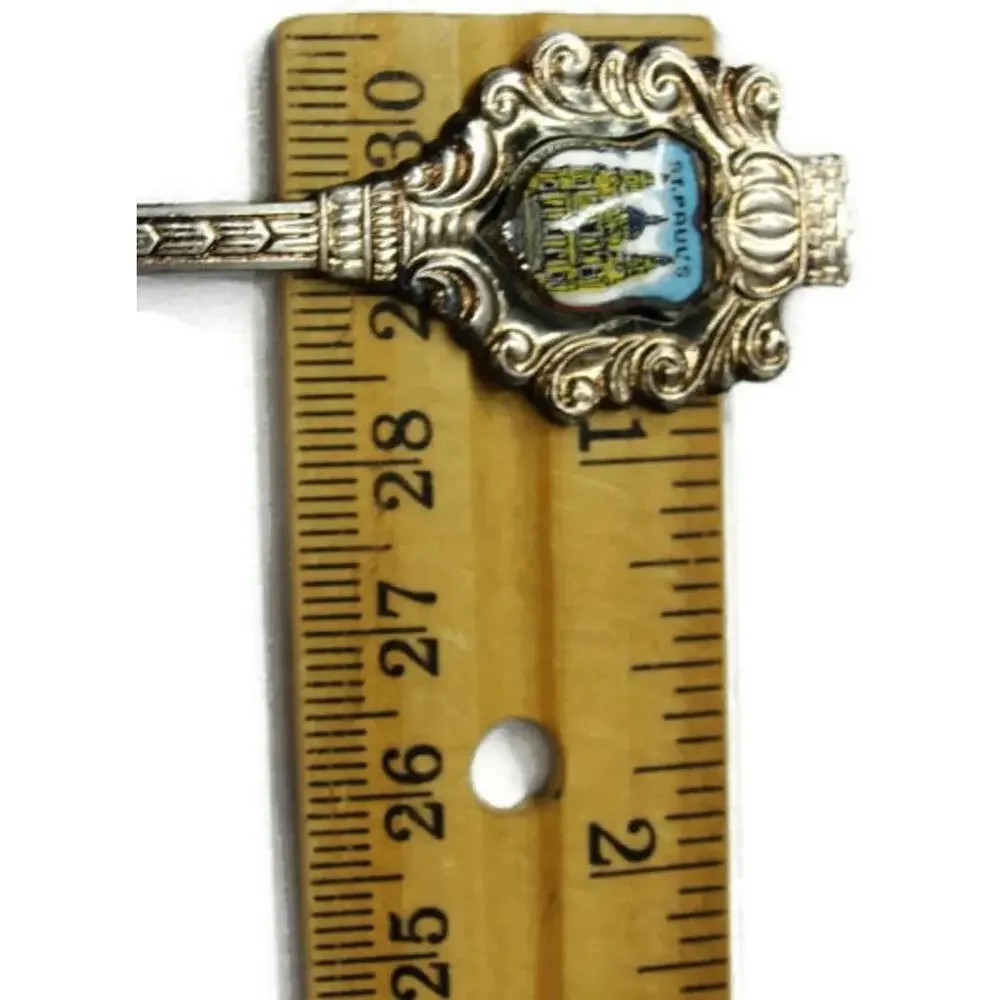 Royal Wedding Vintage Souvenir Collector Spoon Silver Plated Diana Charles - Picture 7 of 10